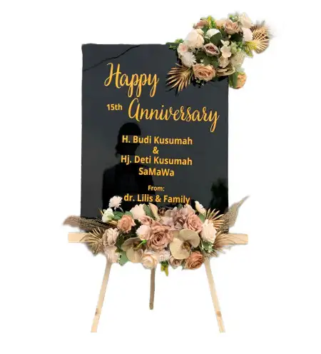 Papan Bunga Akrilik Karombasan Selatan